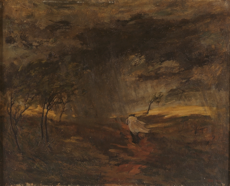 李瑞年 暴风雨 1944年 油画 65×80cm 中国美术馆藏.jpg